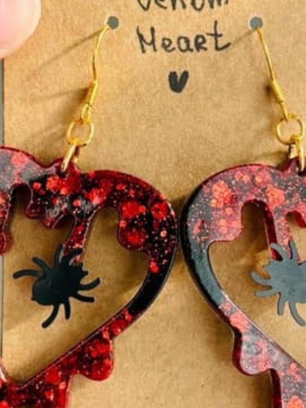 Earrings Dark Romantic